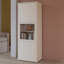 Modern 3-Door Display Cabinet, Engineered Wood-566177829