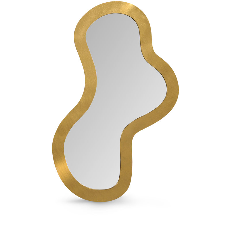 Hoffstetter Accent Mirror, Gold, 38" x 28"
