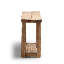 Console 100% bois de pin récupéré (55 po x 30 po)