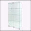 Vitrine en verre verrouillable polyvalente pour diverses pièces, élégante et fonctionnelle-1225605631