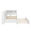 Lit de jour simple avec lit gigogne, tablette et port USB-502539136