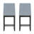 Gray Gathering Height Stool,  2