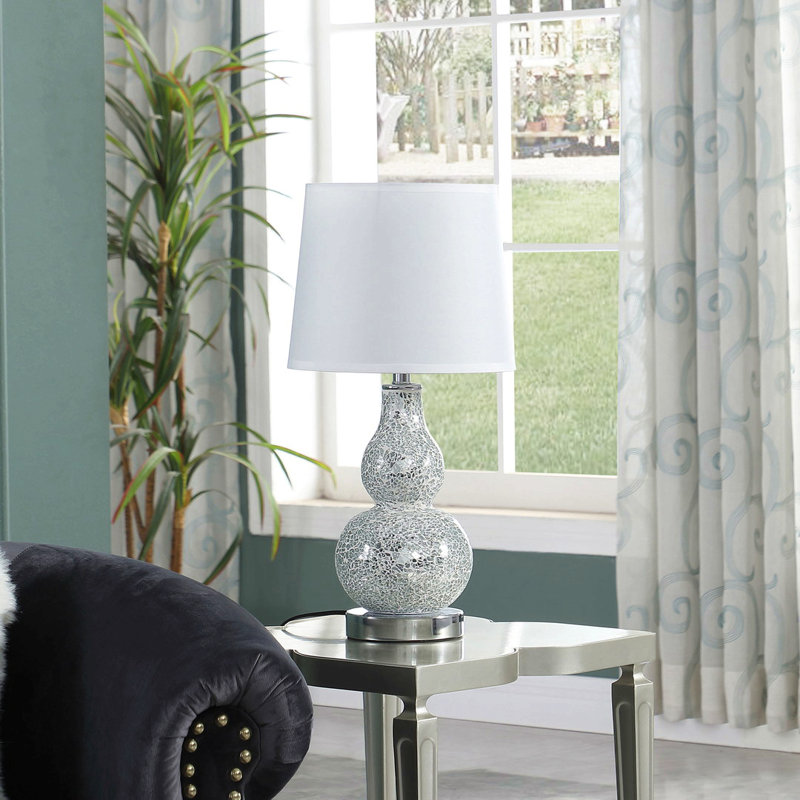 Lampe de table en polyrésine 19,5 po