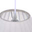 Luminaire suspendu 1 lumière en tissu cigare-1358009412