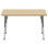 Rectangle T-Mold Adjustable Height Activity Table