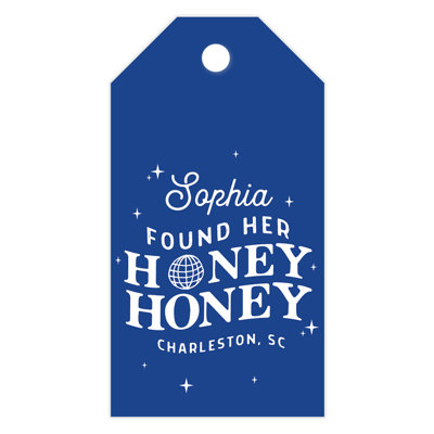 Étiquettes personnalisées personnalisées «Mamma Mia Favour» pour les sacs de Bachelorette Hangover Kit, She Found Her Honey Honey, Disco Dancing Queens Party Favors, paquet de 20