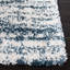 Nilgun Abstract Ivory/Slate Blue Area Rug-2002853073