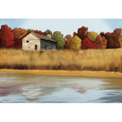 Cabin Fever - Wrapped Canvas Painting