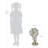 Exhart Solar Boy with Umbrella Statue, 19 Inch
