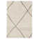 Numa Geometric Hand-Knotted Wool Area Rug in Brown/Ivory