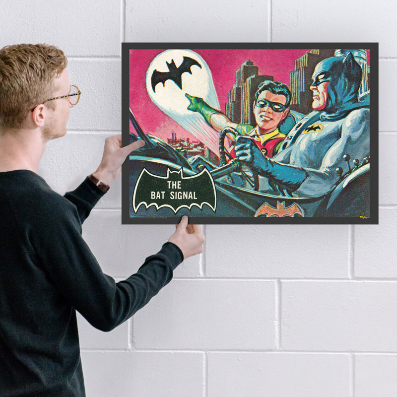 Batman Classic TV Series (The Bat Signal)  Wall Art