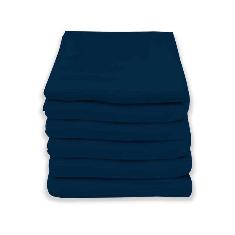Drap-housse 100% coton 300 fils 300 fils, Blanc, Grand