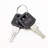 FixtureDisplays 10 Pack Cam Lock, Each with 2 Keys, for Cabinets, Panels, Mailbox 15252-LOCK-10PK