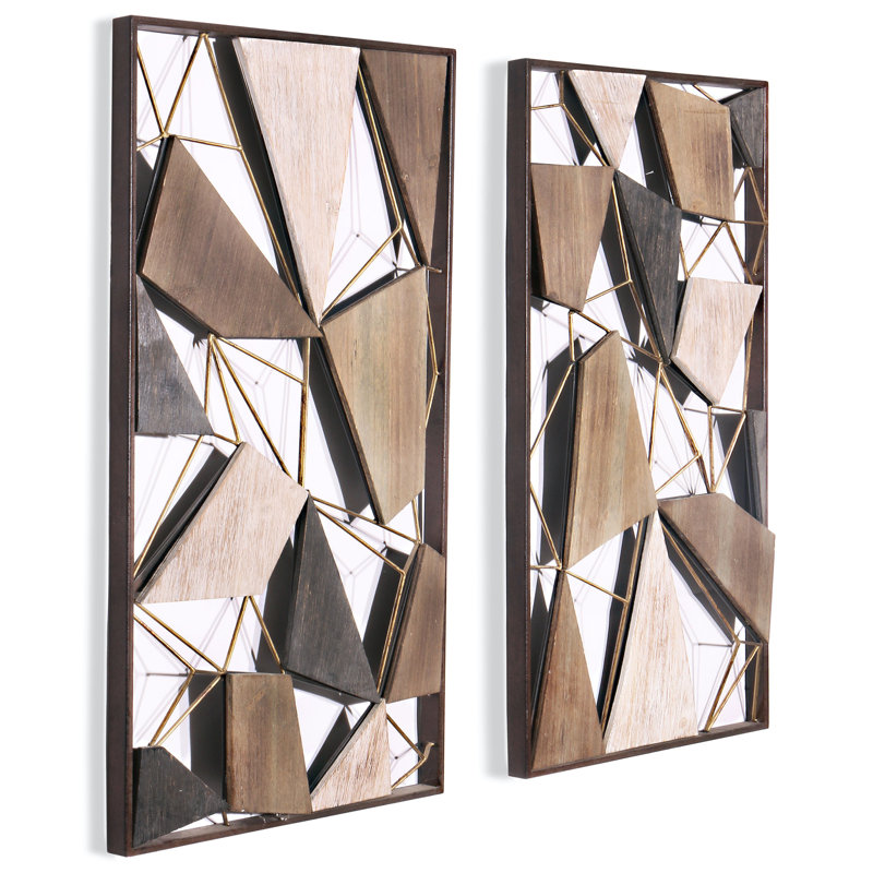 Brison Handmade Modern Abstract Wall Decor
