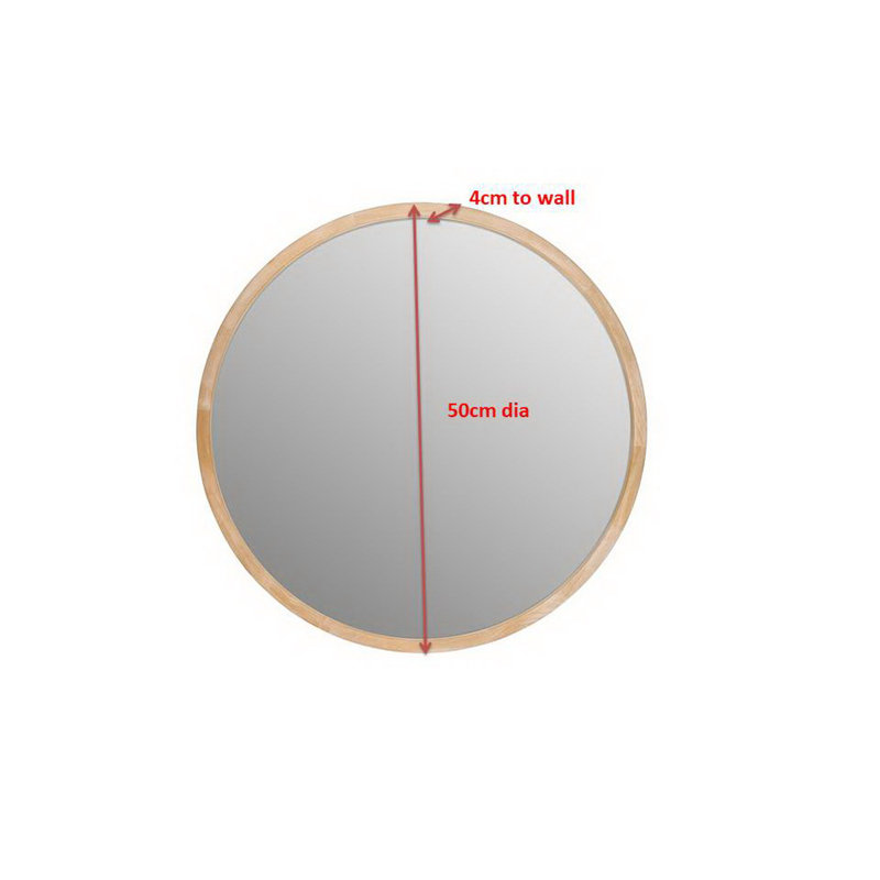Beckham Wood Wall Mirror