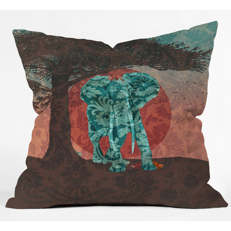Coussin intérieur / extérieur Belle Indian Summer, 16 po x 1 po