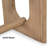 Elys Modern Solid Wood Dining Table
