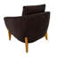 Chaise d'appoint moderne avec coussin de dossier pour la lecture et la détente-1623410526