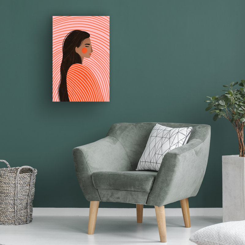 Art avec toile Bea Muller, H 32 po x l 22 po