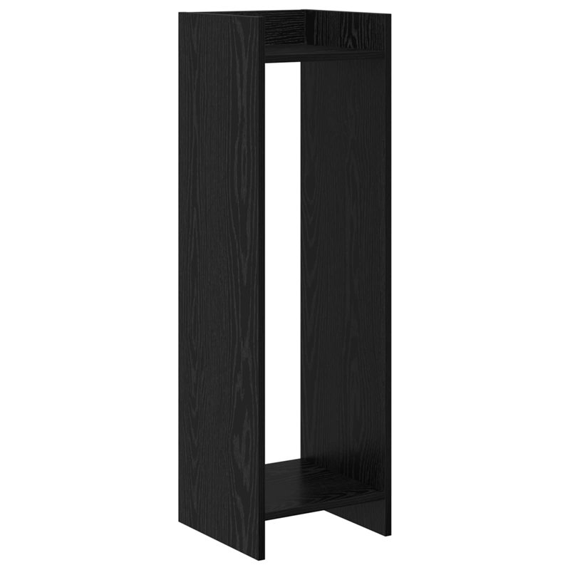 Plant Stand, 100cm H x 30cm W x 30cm D, Black Oak