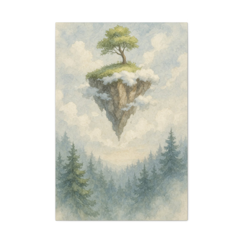 Aaroon Single Picture Frame Print on Canvas, 91.44 cm H x 60.96 cm W
