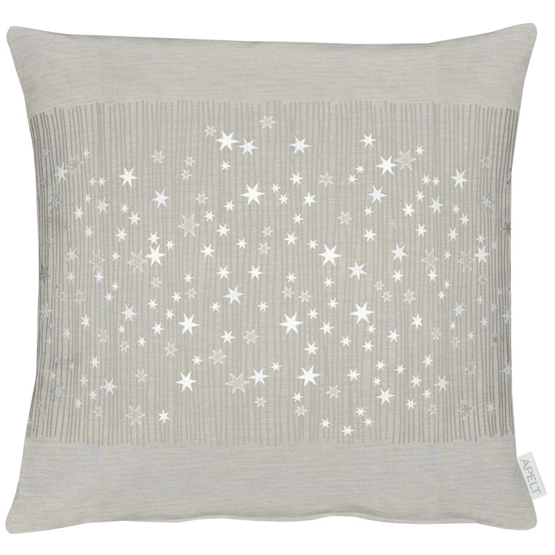 Square Cushion, Taupe