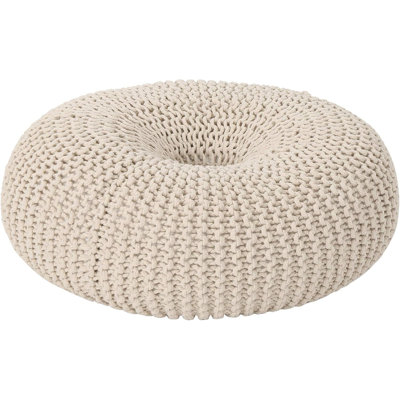 Pouf en coton Everett