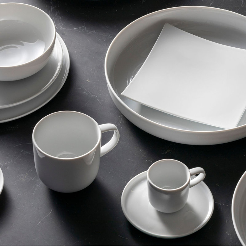 Resonance 5.13'' Stoneware Saucer , Set of 6