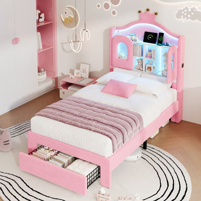 Single (3') Steel Drawers Bed