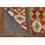 Tapis oriental géométrique Kilim 5 x 6