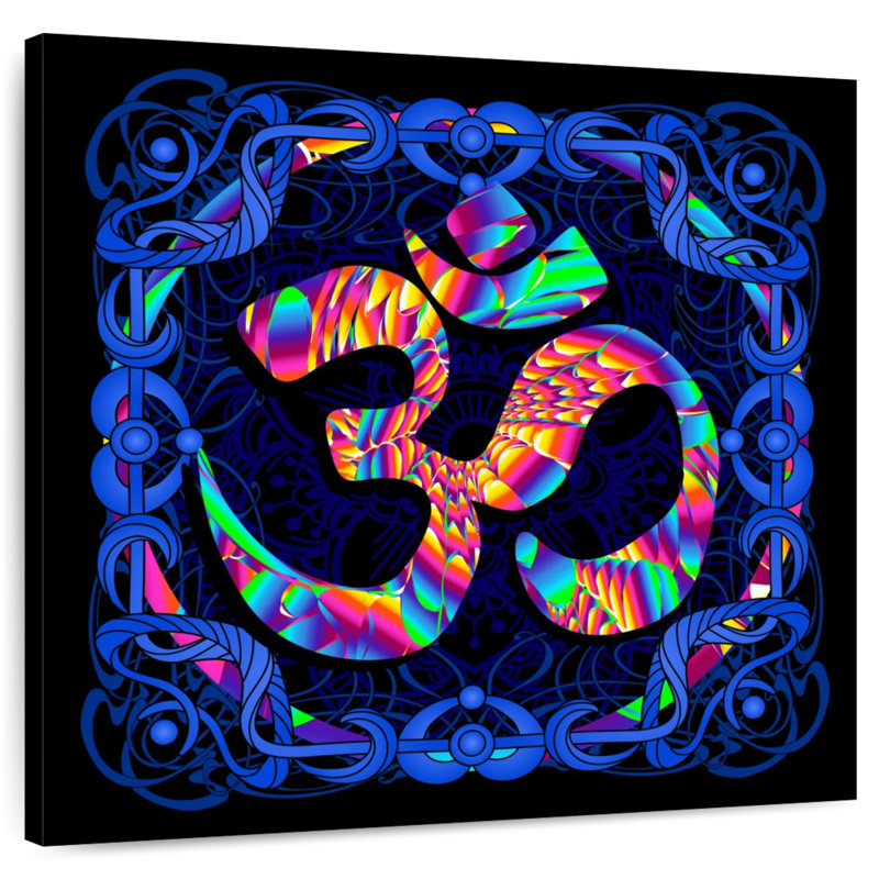 Adella Psychedelic Om Symbol