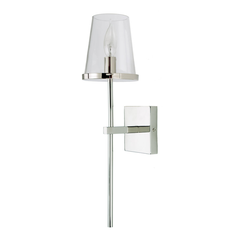 Cartersville Wallchiere, Polished Nickel