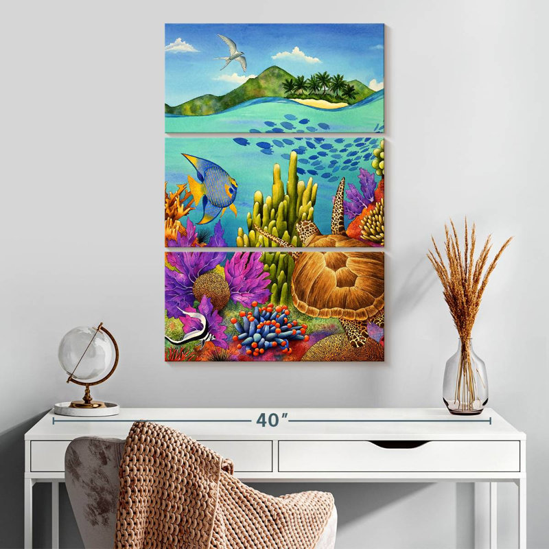 Aletra Underwater Rush Hour, 32'' H x 20'' W