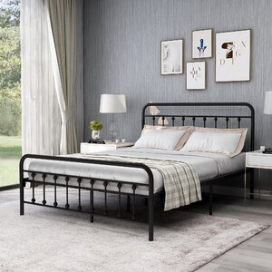 August Grove® Cliffrose Metal Bed & Reviews | Wayfair