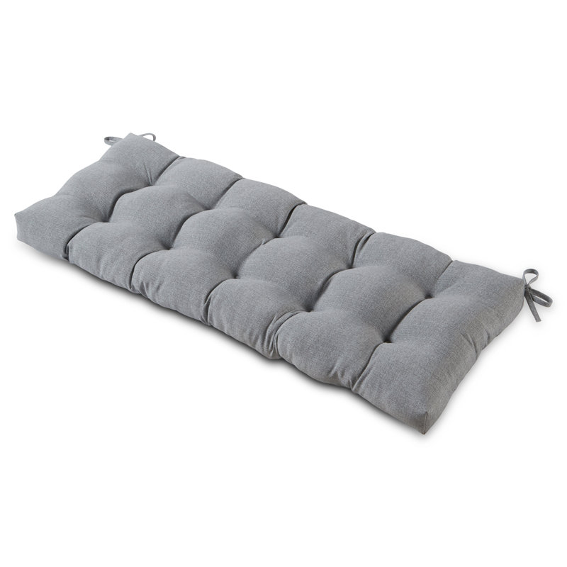 Coussin de banc d'extérieur Shipton, Gris chiné, 5", L 51 po x P 18 po