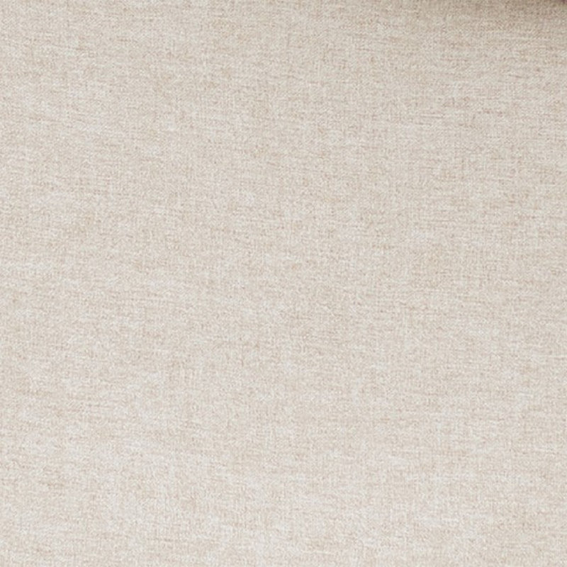 Beige Microfiber Barrel Accent Chair with Wood Legs