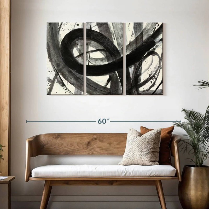 Avery Roller Coaster I On White, 28" H x 45" W