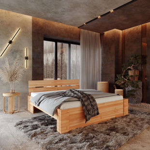 Wooden bed Elsa