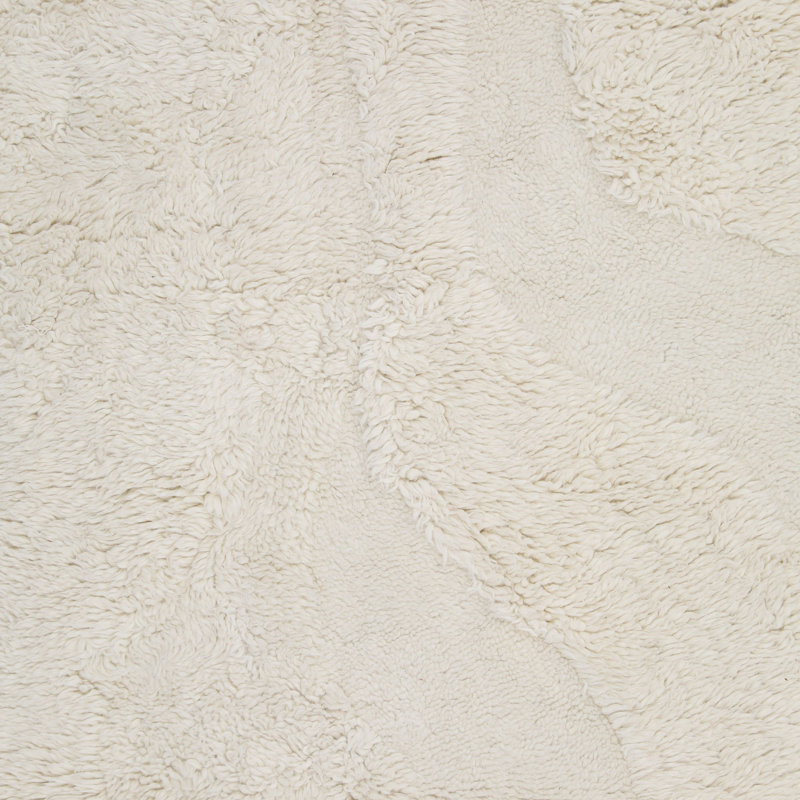Oceano Ivory Area Rug - 9x12, Rectangle 6'1" x 9'