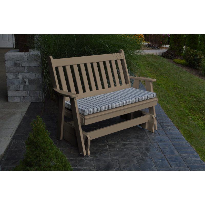 Banc Speth, H 41 po x l 62 po x P 27 po, Bois patiné