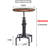 Seefeldt 2 - Person Pine Solid Wood Top Pedestal Dining Set