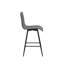 Tabouret de comptoir pivotant en similicuir