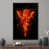 Black Floater Framed selected