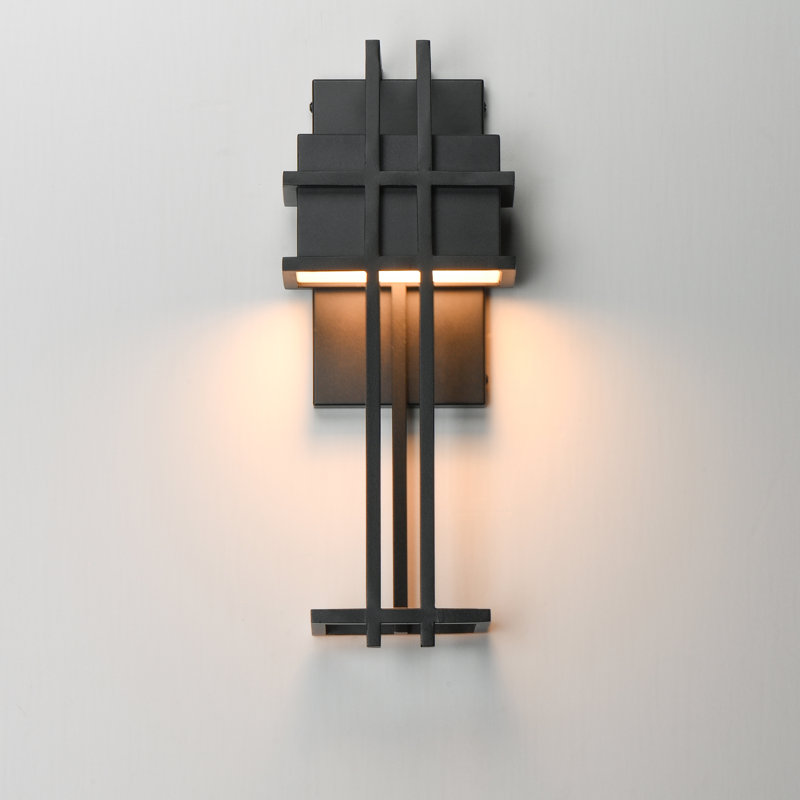 Prairie-Wall Sconce, 17" H x 6.5" W x 4" D