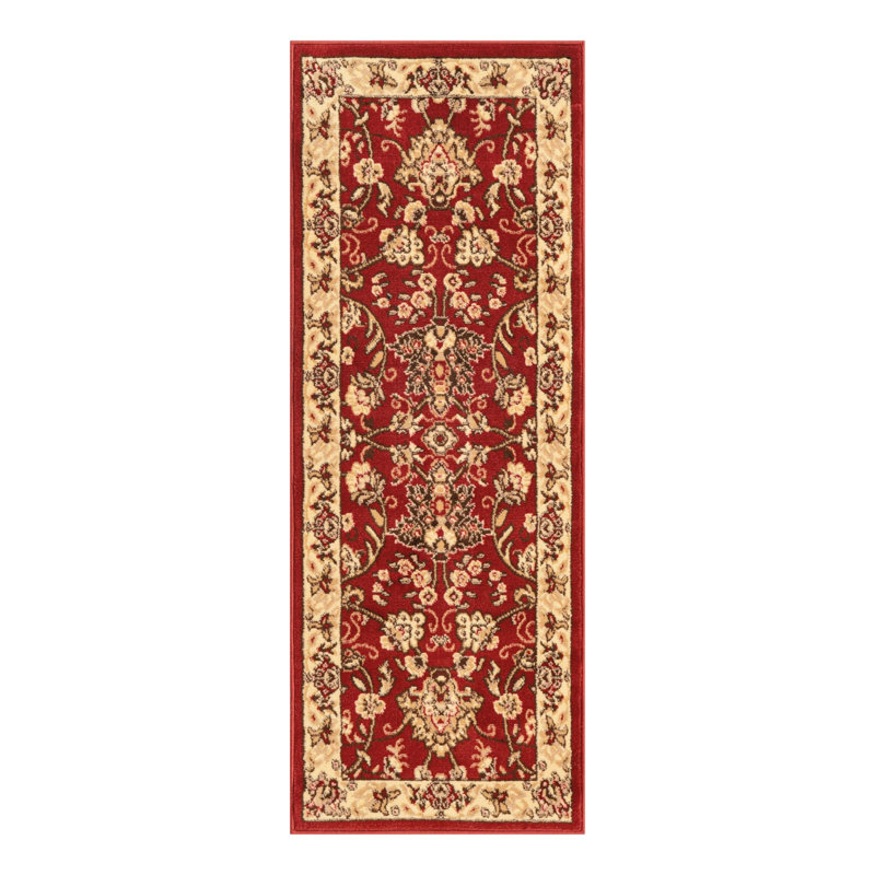 Bhatari Indoor Rug, Runner 2' x 5'3", Burgundy