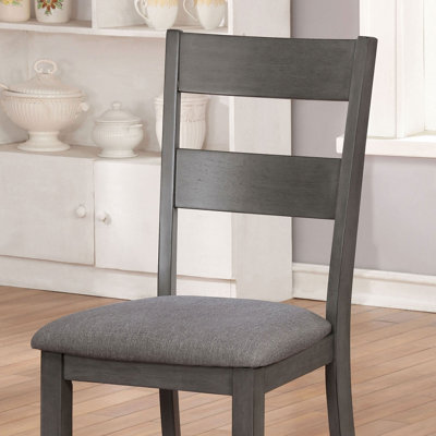 Hudspeth Upholstered Cherry Side Chair