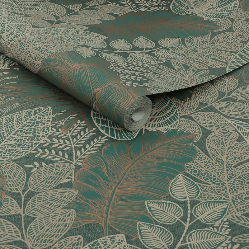 Superfresco Easy Spring 2024 Wallpaper Double Roll, Forest Green