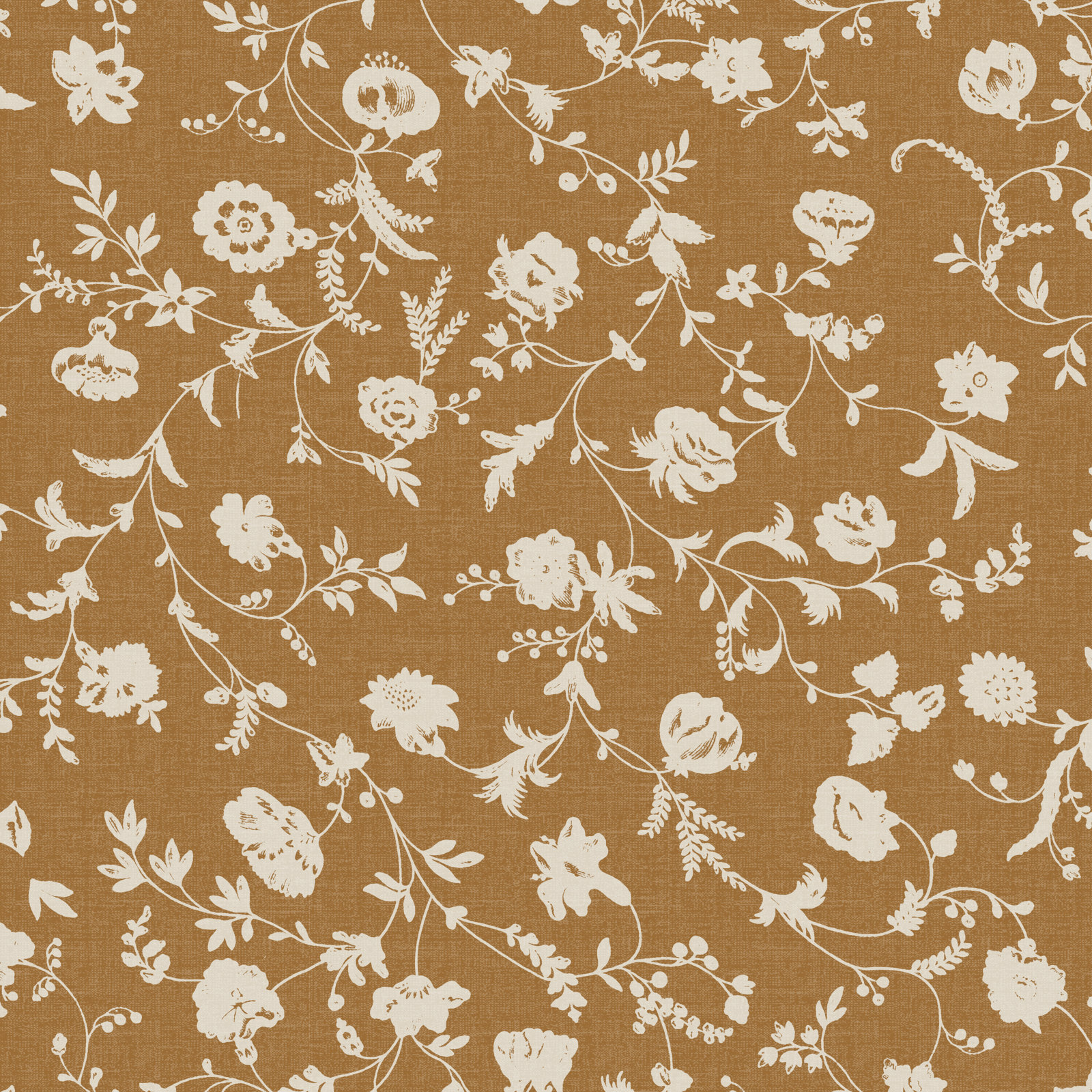 Howth Armchair, Robina Floral Ochre