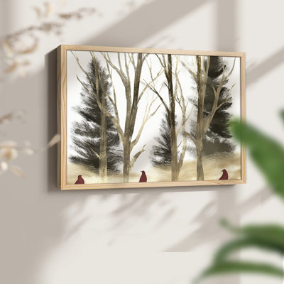 Chirstmas Art-CXXVII -Framed Print - Restickable