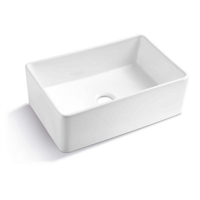30'' L Single Bowl Ceramic Kitchen Sink